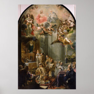 Affiches Messe pour l'Ordre des Trinitéens, 1666