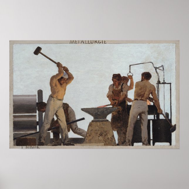 Affiches Métallurgie (Devant)