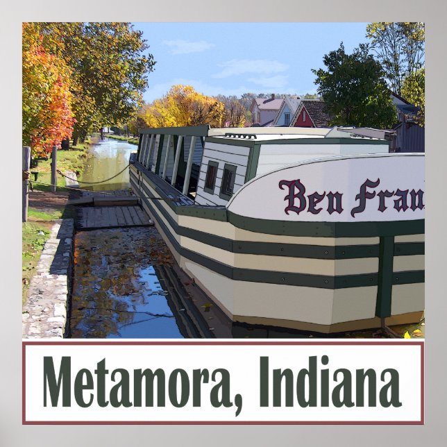 Affiches Metamora Indiana (Devant)
