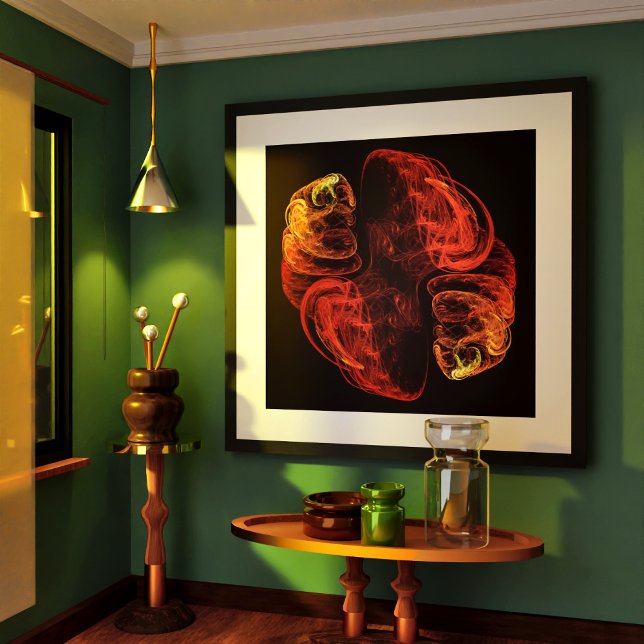 Affiches Métamorphose Art Abstrait (Metamorphosis Abstract Art Poster)