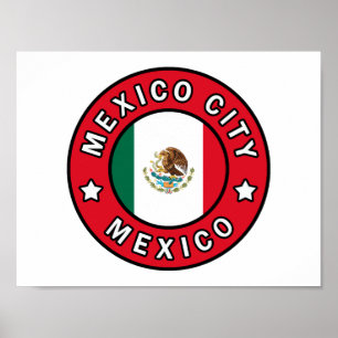 Affiches Mexico City Mexico