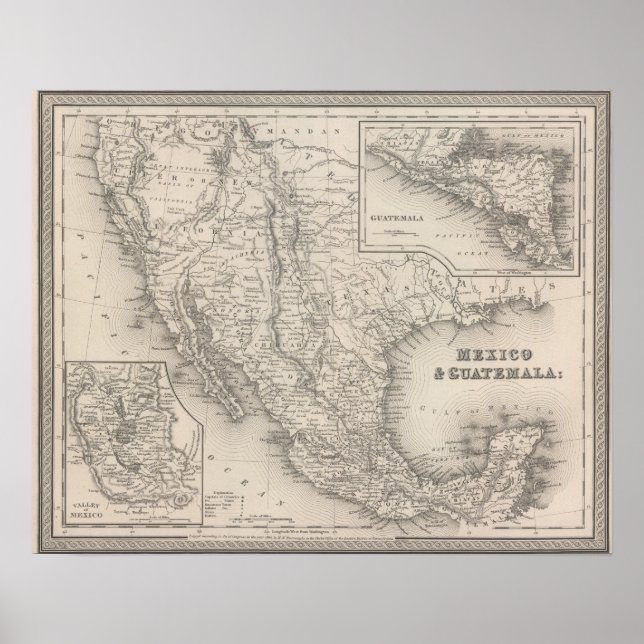 Affiches Mexique et Guatemala (Devant)