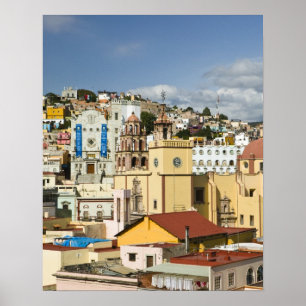 Affiches Mexique, État de Guanajuato, Guanajuato. Basilique