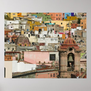Affiches Mexique, État de Guanajuato, Guanajuato. Templo de
