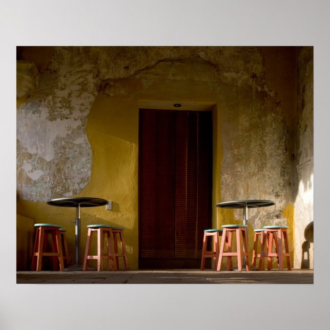 Affiches Mexique, Oaxaca, balcon de l'après-midi (Devant)