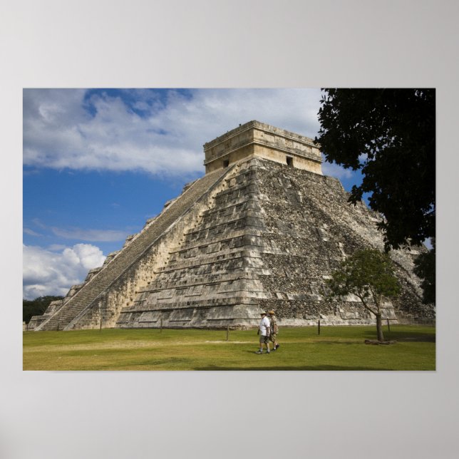 Affiches Mexique, Quintana Roo, près de Cancun, Chichen 6 (Devant)