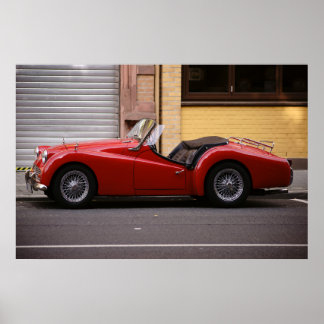 Affiches MGA roadster