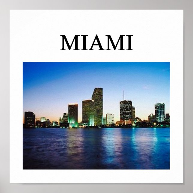 AFFICHES MIAMI (Devant)