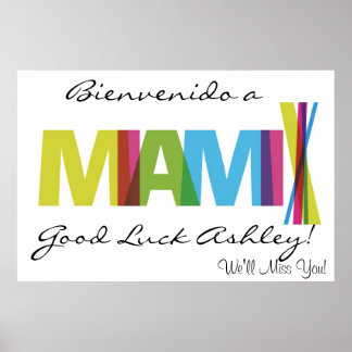 AFFICHES MIAMI BANNER