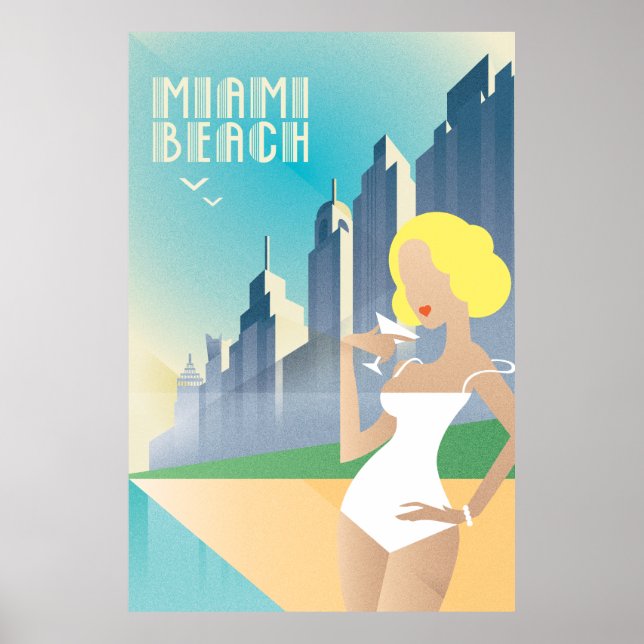 Affiches Miami Beach (Devant)