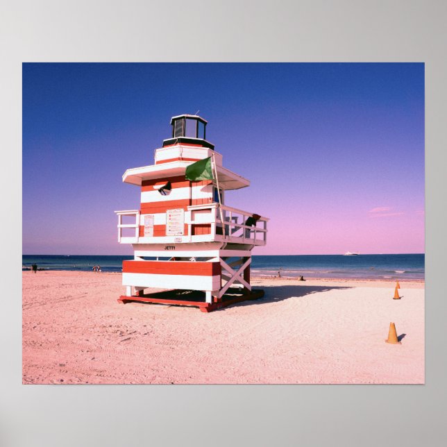 Affiches Miami Beach #01 (Devant)