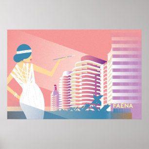 Affiches Miami Beach   Faena