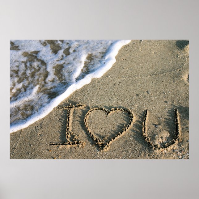 Affiches Miami, Floride, États-Unis. Je t'aime (Devant)