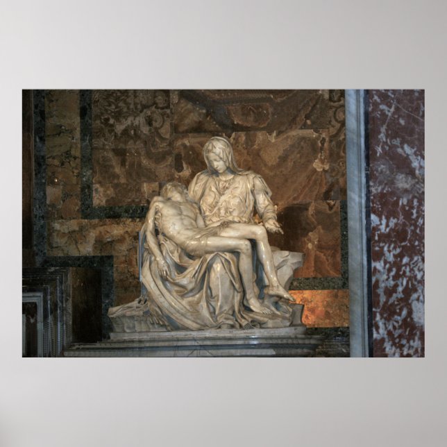 Affiches Michelangelo Pieta - Vatican (Devant)
