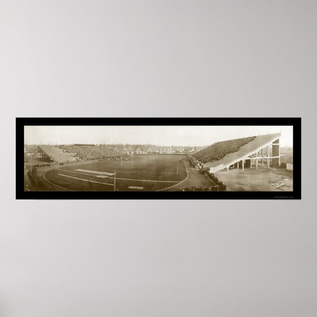 Affiches Michigan Cornell Football Photo 1914 (Devant)