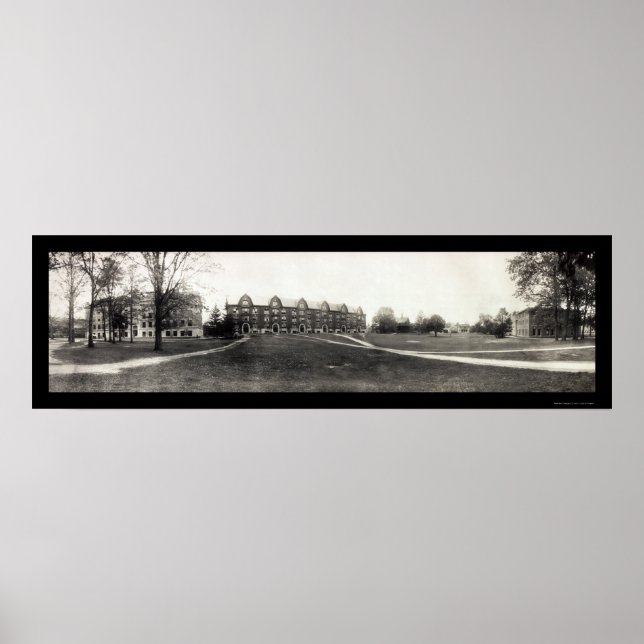 Affiches Michigan State University Photo 1912 (Devant)