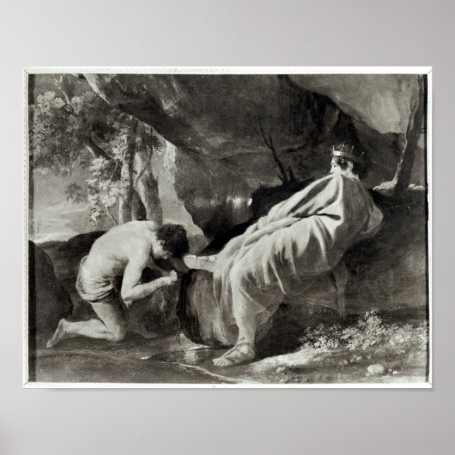 Affiches Midas à la source du Pactolus (Devant)