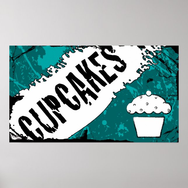 Affiches miettes cupcakes (Devant)