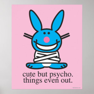 Affiches Mignonne mais psycho