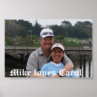 Affiches Mike aime Carol