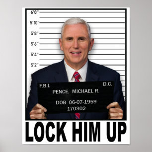 Affiches Mike Pence - Le Verrouiller