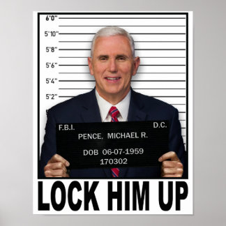 Affiches Mike Pence - Le Verrouiller
