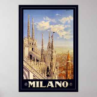 Affiches Milano (avec frontière)