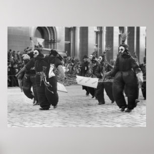 Affiches Mimes Parade, Philadelphie, 1909