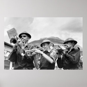 Affiches Miners' Labour Day Band, 1940