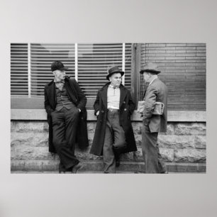 Affiches Mineurs sans emploi