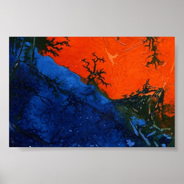 Affiches Mini-affiche d'art Abstrait (Devant)