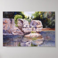 Mini-affiche Waterscape