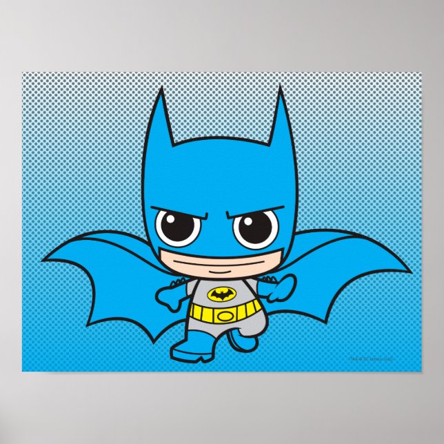 Affiches Mini Batman en cours d'exécution (Devant)