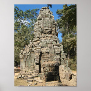 Affiches Mini Bayon ... Ta Prohm, Angkor Wat, Cambodge