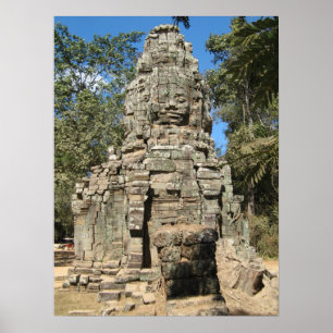 Affiches Mini Bayon ... Ta Prohm, Angkor Wat, Cambodge