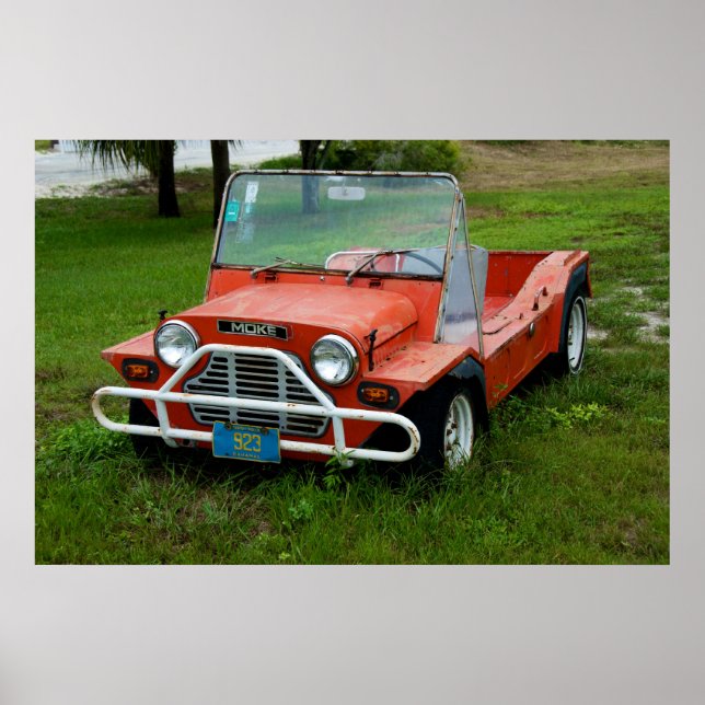 Affiches Mini Moke (Devant)