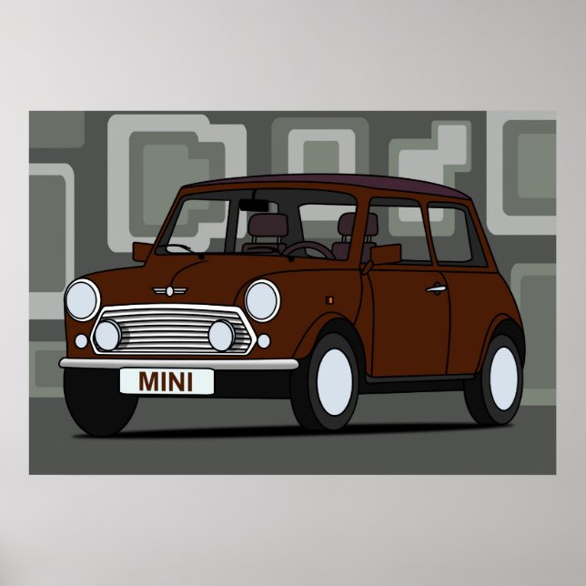 Affiches Mini rétro (Devant)