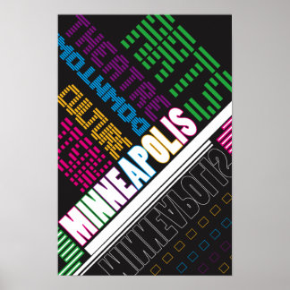 AFFICHES MINNEAPOLIS LOVE