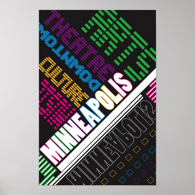 AFFICHES MINNEAPOLIS LOVE (Devant)