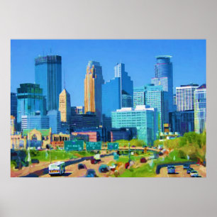 Affiches Minneapolis, Minnesota, États-Unis