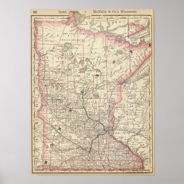 Affiches Minnesota (Devant)