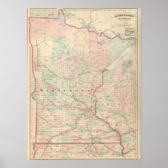 Affiches Minnesota 5 (Devant)