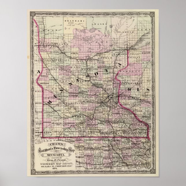 Affiches Minnesota 9 (Devant)