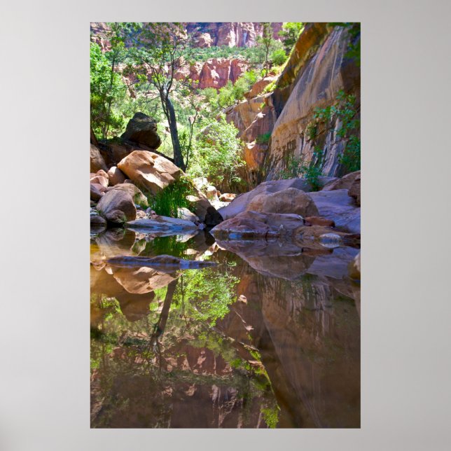 Affiches Miroir Canyon (Devant)