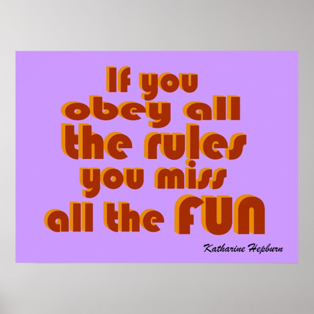 Affiches Miss all the Fun! (Devant)