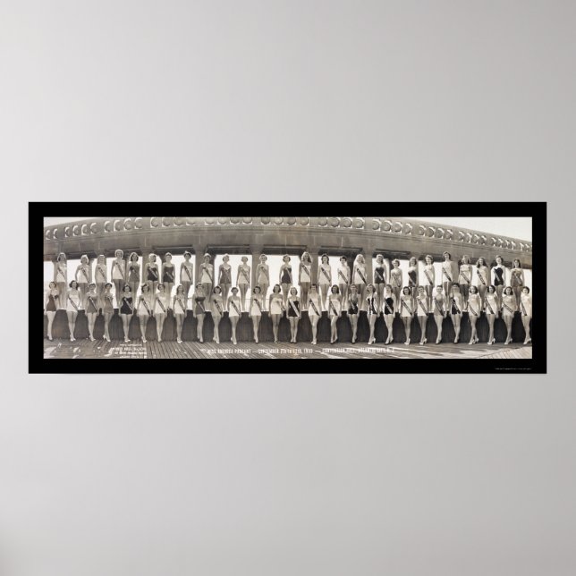 Affiches Miss America Pageant Photo 1953 (Devant)