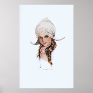 Affiches Miss Knickerbocker par Harrison Fisher