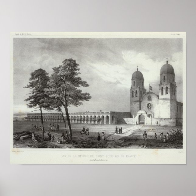Affiches Mission de Californie (Devant)
