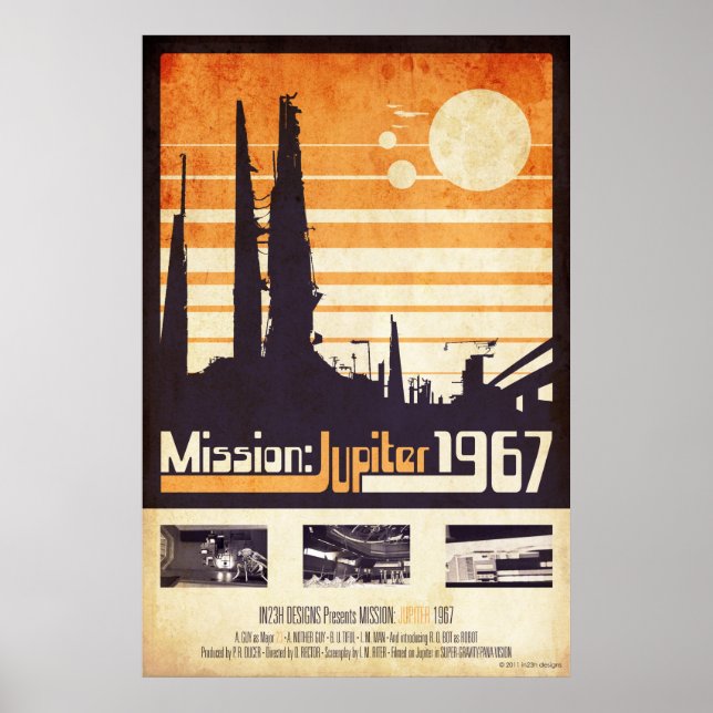 Affiches Mission : Jupiter 1967 (Devant)