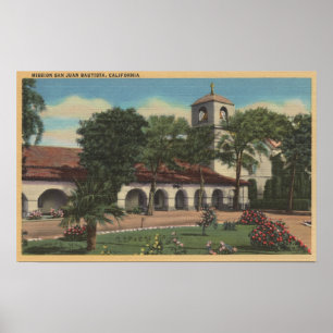 Affiches Mission San Juan Bautista, la Californie